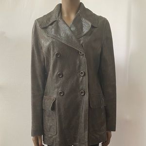 FUTURO LEATHER BLAZER/JACKET